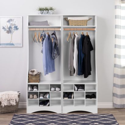 Norberg Compact Wardrobe Armoire - Image 2