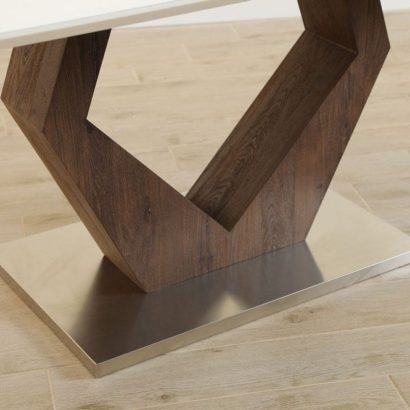 Kempten 6 Seater Dining Table - Natural - Image 3