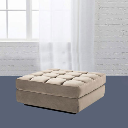 Dean Sofa - Ottoman - Savona greige velvet