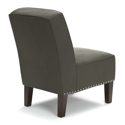 Velvet Armless Chairs - Image 9