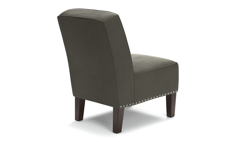 Velvet Armless Chairs - Image 9