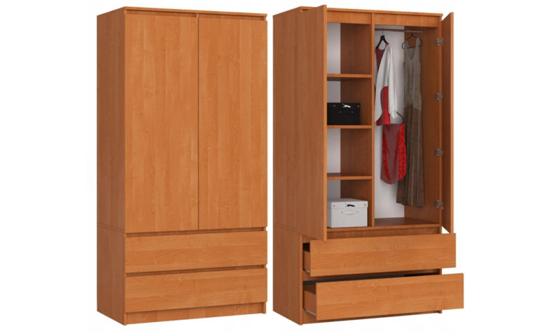 Tengan 2 Door Wardrobe - Image 2