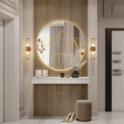 Dressing Table With Mirror And Light